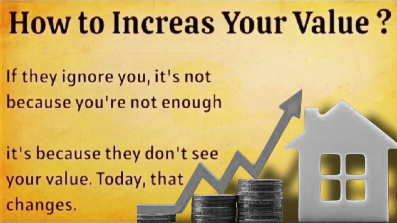 How to Increase Your Value ? || Learn English Through Motivational Lessons 🔥 || Improve Your English