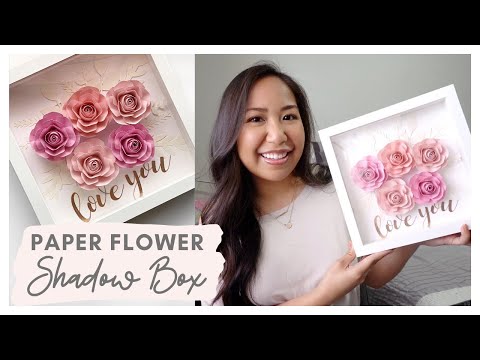 Video: Frame With Newspaper Roses