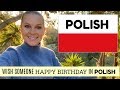 Many Ways to WISH someone HAPPY BIRTHDAY in POLISH // ItsEwelina