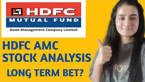 HDFC AMC Stock Analysis| Fundamental Analysis| HDFC AMC a long term bet?