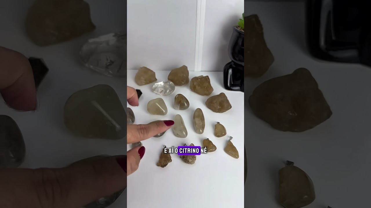 Citrino x Quartzo Fumê: Você sabe a diferença? ✨🔍💎 Enviamos o Brasil. www.ktwcristais.com