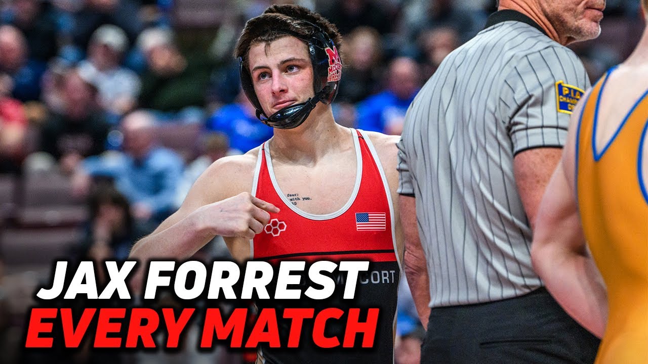 Every Jax Forrest Match At 2025 PIAA State Wrestling Championships