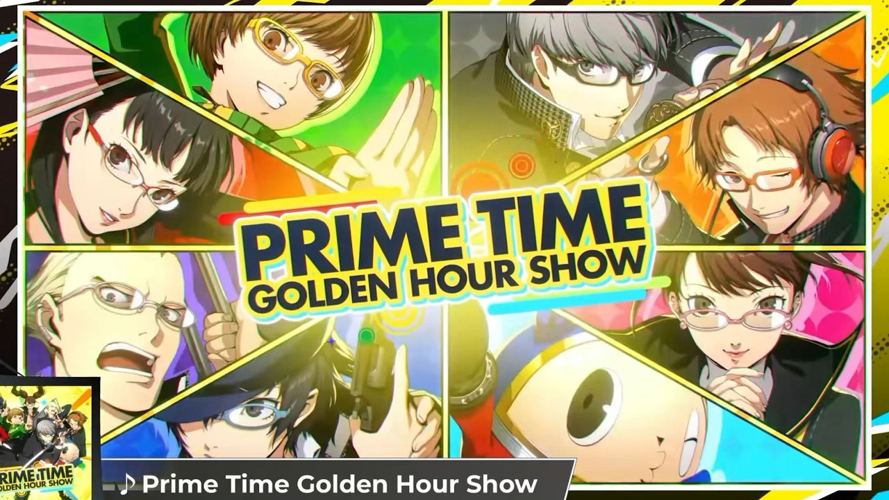 Persona 4 Revival - Prime Time Golden Hour Show [Official Lyrics Video]