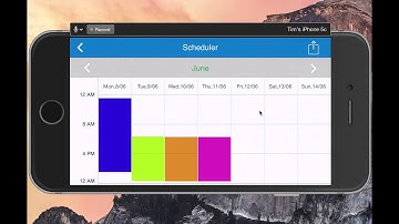 Shift schedule - HiHoMobile.com - mobile workers - HiHo -video