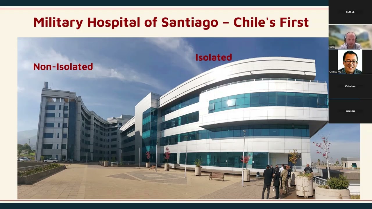 Seismic Design Observations from a study tour of Chilean base isolation hospitals