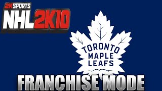 NHL 2k10 Maple Leafs Franchise Mode