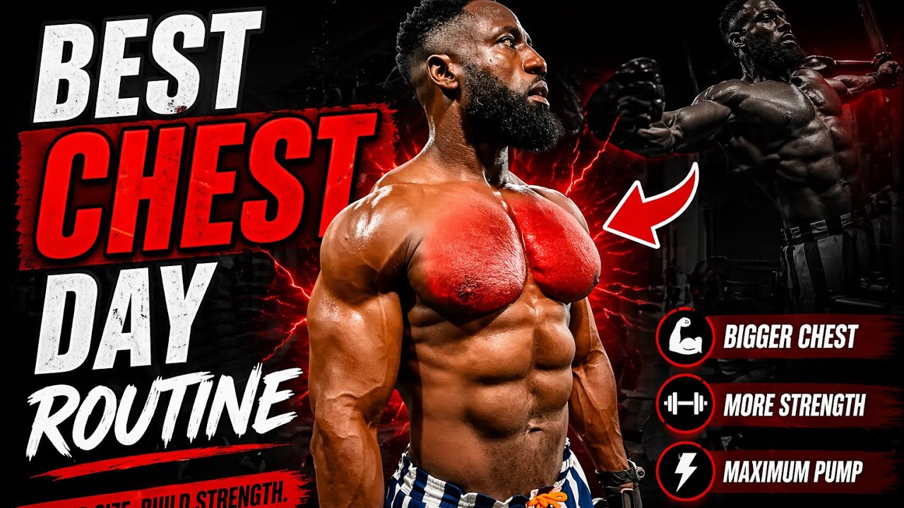 Grow Your Chest FAST! Best Chest Day Routine 🔥 - YouTube