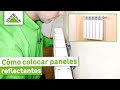 Cómo colocar paneles reflectantes (Leroy Merlin)