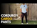 XYXYING Corduroy Cargo Pants Review: Comfort & Style! - YouTube