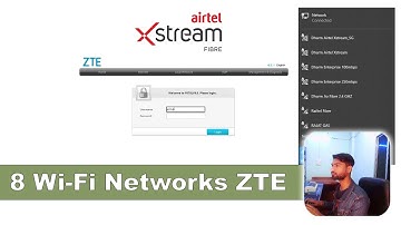 Airtel Xstream 8 Upto Wi-Fi at same time ZTE New Trick  #techathome