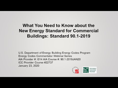 What You Need to Know about the New Energy Standard for Commercial Buildings: Standard 90.1-2019