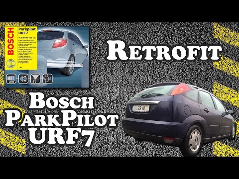 How to Install Bosch URF7 Parking Sensors - 2001 Ford Focus Mk1