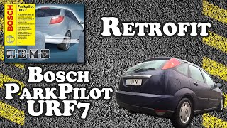 How to Install Bosch URF7 Parking Sensors - 2001 Ford Focus Mk1