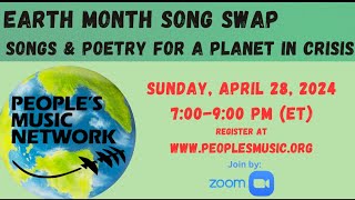 Earth Month Song Swap (Online Song Swap)