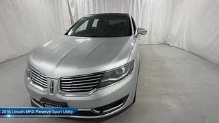 2016 Lincoln MKX Reserve Sport Utility Janesville  Rockford  Machesney  Wempletown  Deerfield