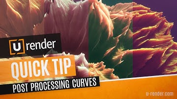 Post processing curves - U-RENDER Quick Tip