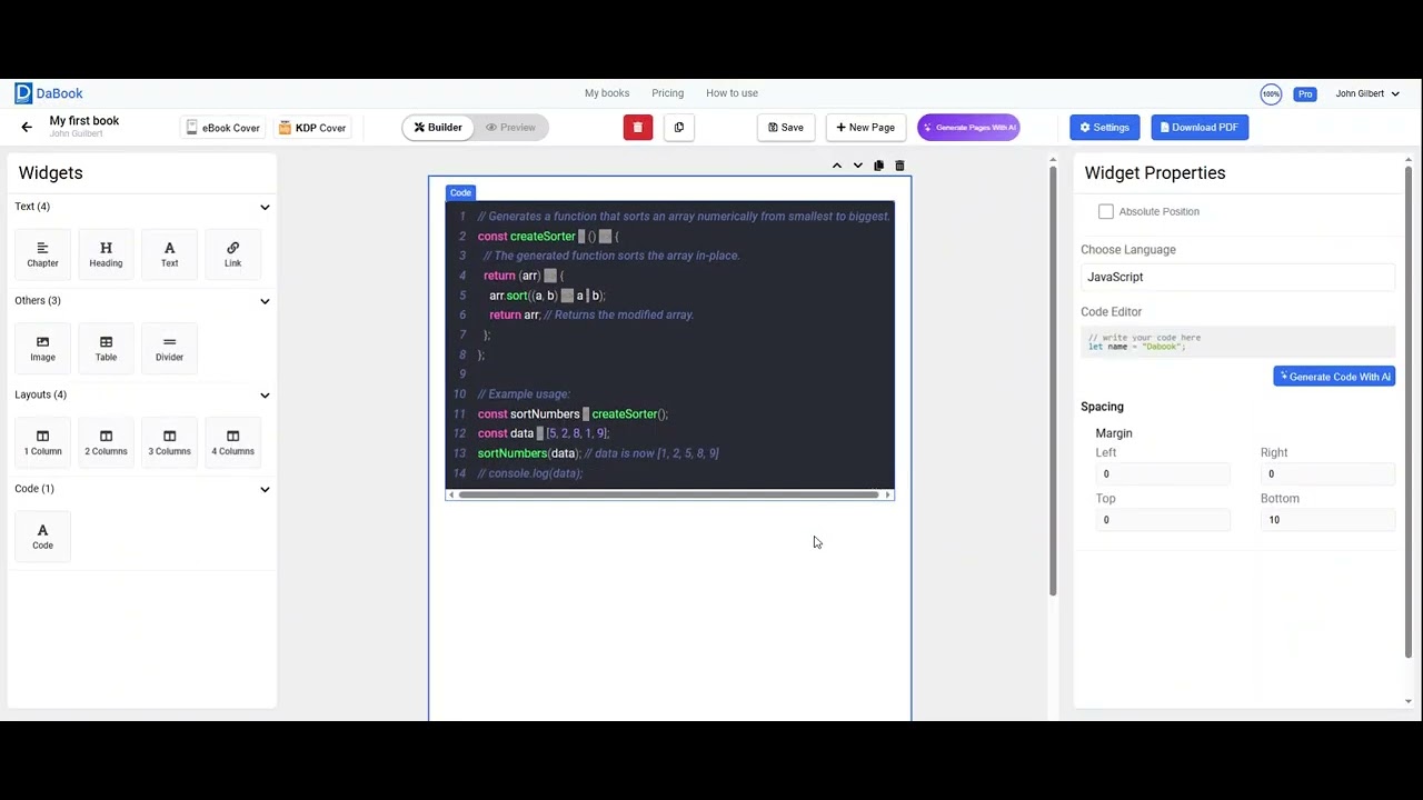11 ai generate code - YouTube