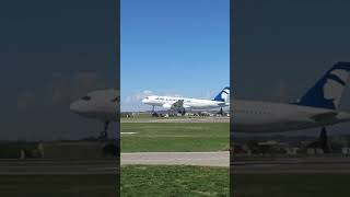 Air Corsica | Airbus A320 | Landing at Verona Airport #shorts Air Corsica | Airbus A320 | Landing at Verona Airport #shorts