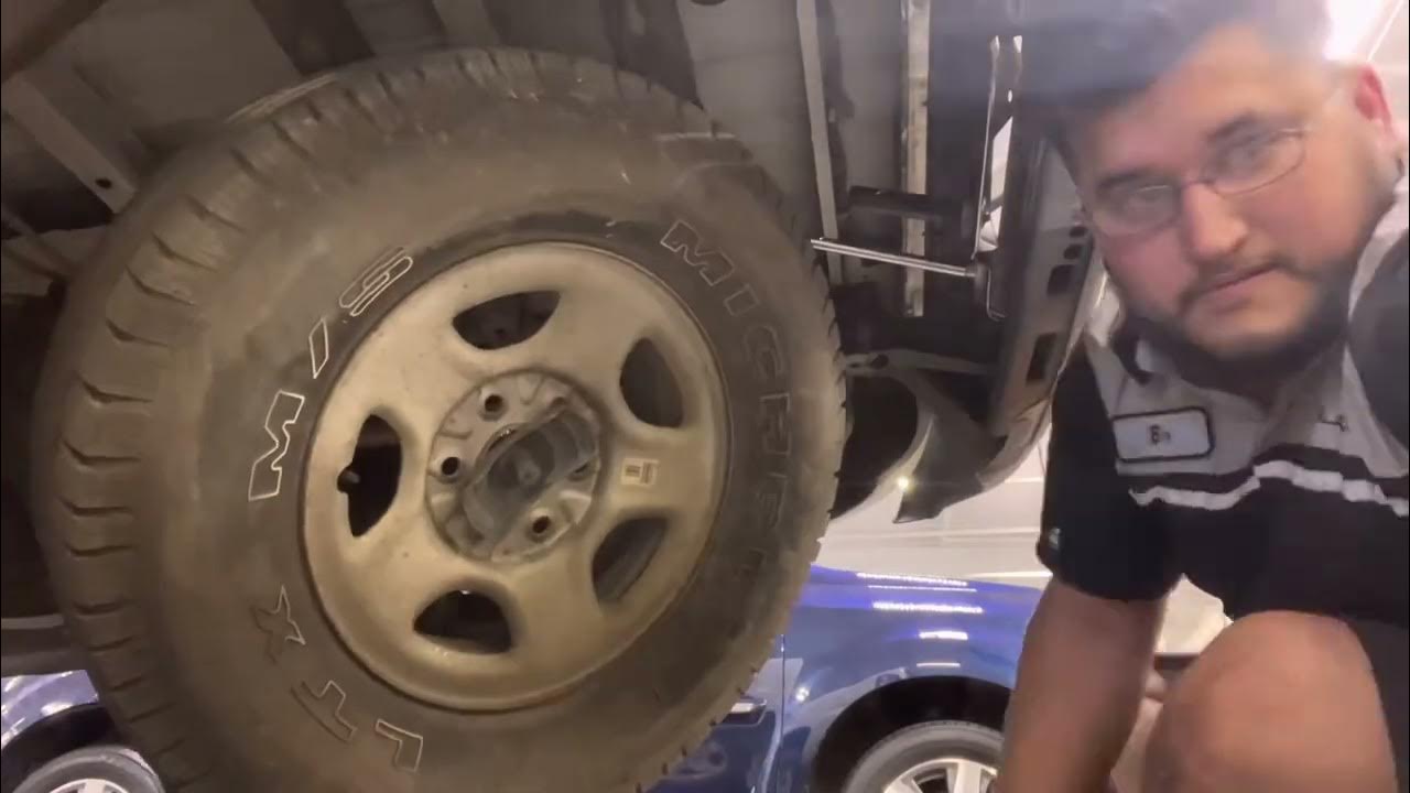 Truck Spare Tire Removal With No Tools - YouTube