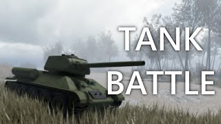 WW2 TANK BATTLES in Roblox ww2 tank simulator eastern front screenshot 4
