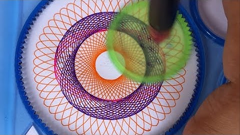 Spirograph Designs | Magic ruler | Big wisdom |#spirograph #shortsvideo #youtubeshorts #viral #art 