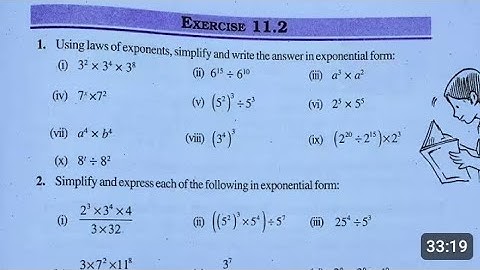 Q1, Ex 11.2 - Exponents And Powers - Chapter 11 - Maths Class 7th - New NCERT 2025-26