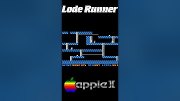 LODE RUNNER (Broderbund Software - 1983 - Apple II) #appleii