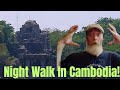 Night walk in cambodia