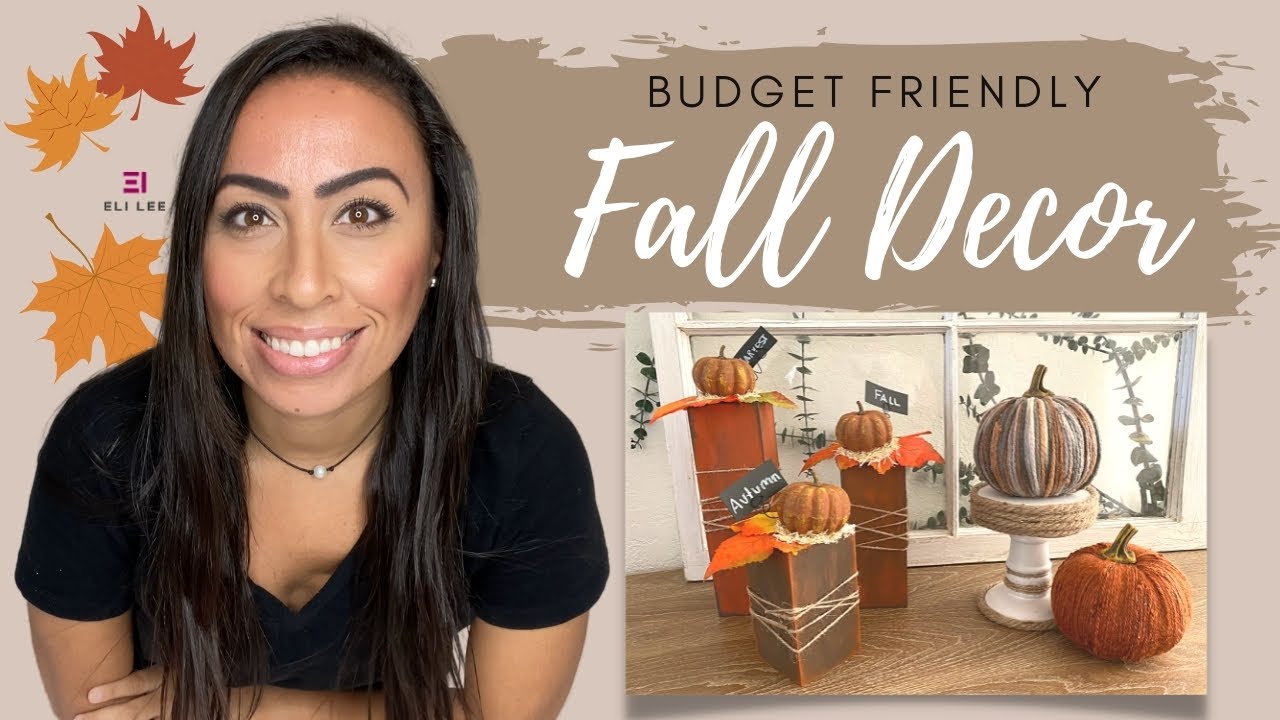 🍁 High End Fall Decor 2021 | Fall DIYS | Dollar Tree & Michaels DIY ...