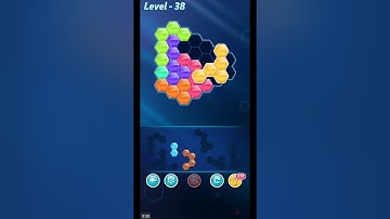 BLOCK HEXA PUZZLE LEVEL 38 ANSWERS REGULAR B LEVEL PACK
