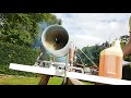 RC Turbofan TF200-1 prototype:  One of the first functional tests