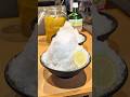 夏の極寒 南極かき氷レモンラーメン🍜🧊🍋【愛知 創業料理アランチャ】
