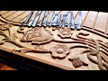 |Door carving|Amazing wood art work|UP wood art|wood design|