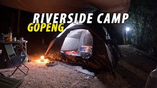 Camping Riverside Camp Gopeng, Wild Camp Adventure with Family, Masak Masakan Barat vs Kampung