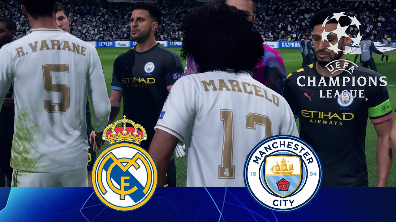 REAL MADRID VS MAN CITY CHAMPIONS LEAGUE HIGHLIGHTS ROUND OF 16