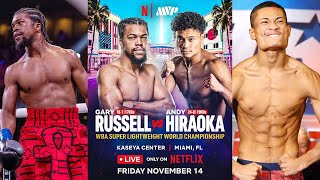 Gary Antuanne Russell Vs Andy Hiroaka Nov 14