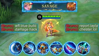 Layla Blue Build One Hit Damage Hack Savage