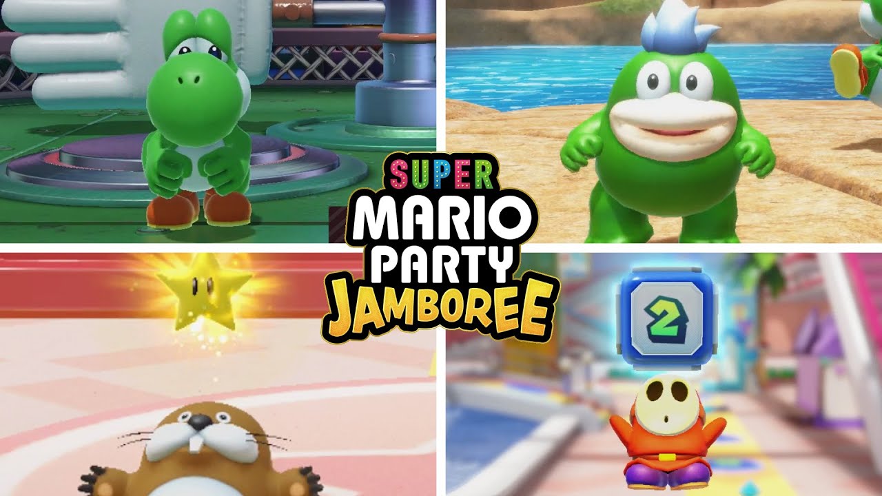 SUPER MARIO PARTY JAMBOREE – TRY TO GUESS WHO WILL WIN !
