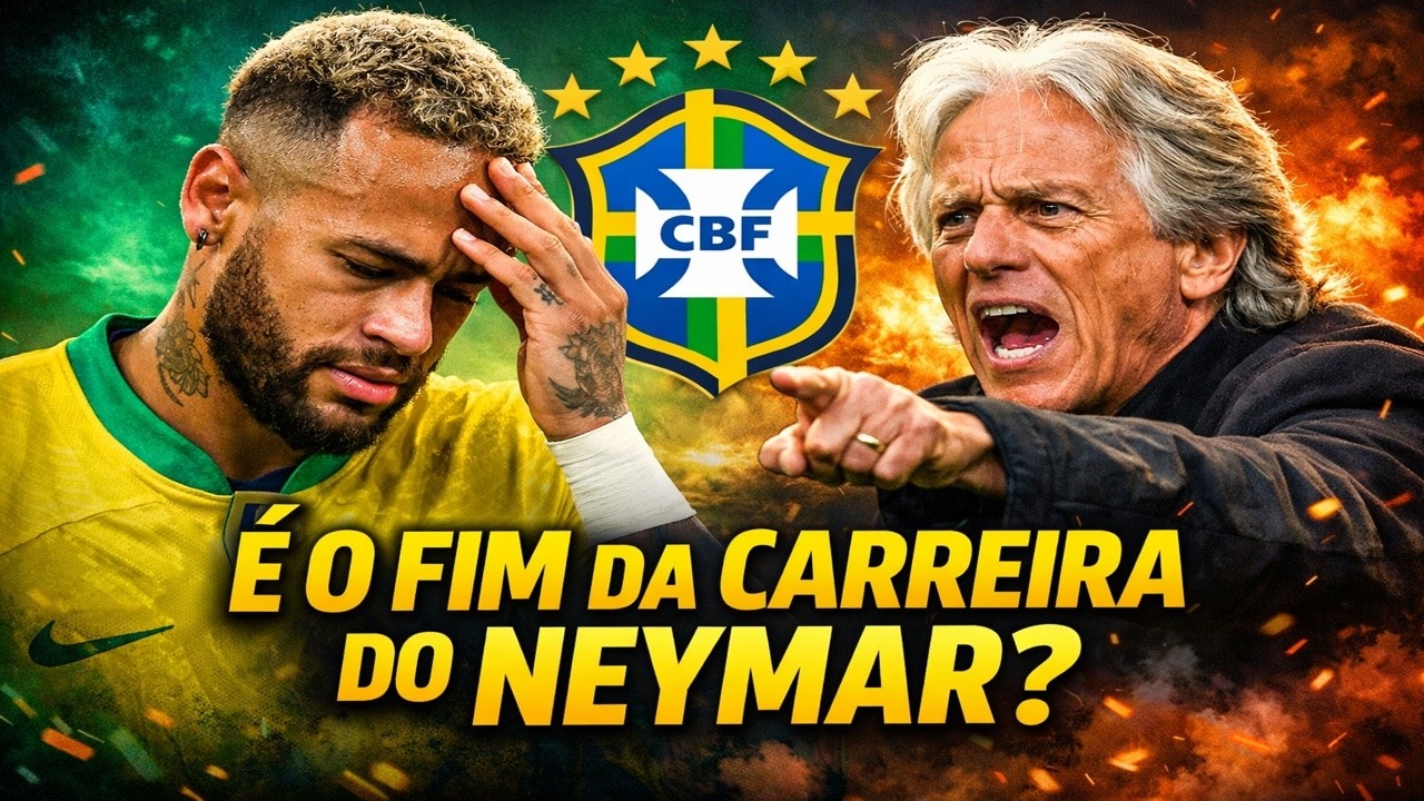 Jorge Jesus decretou a carreira de Neymar? Panelistas votam sobre a Copa #Neymar #selecaobrasileira