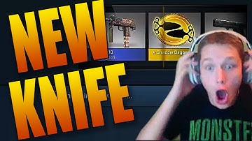 I GOT THE NEW KNIFE! Shadow Daggers Unboxing Reaction (New CSGO Cases)