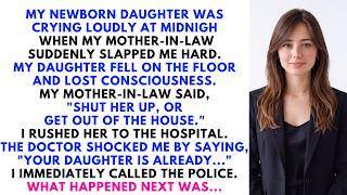 Information My Newborn Daughter Was Crying Loudly At Night When My MIL Slapped Me. I Called...| Magnolia Stories Update