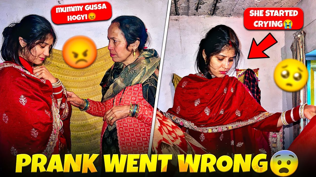 Rupali ne mummy ka gift kho diya😭 | Prank on Rupali got extremely wrong