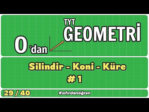 Video: Koni silindir midir?