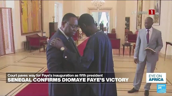 Senegal: Top court confirms Bassirou Diomaye Faye's election victory • FRANCE 24 English
