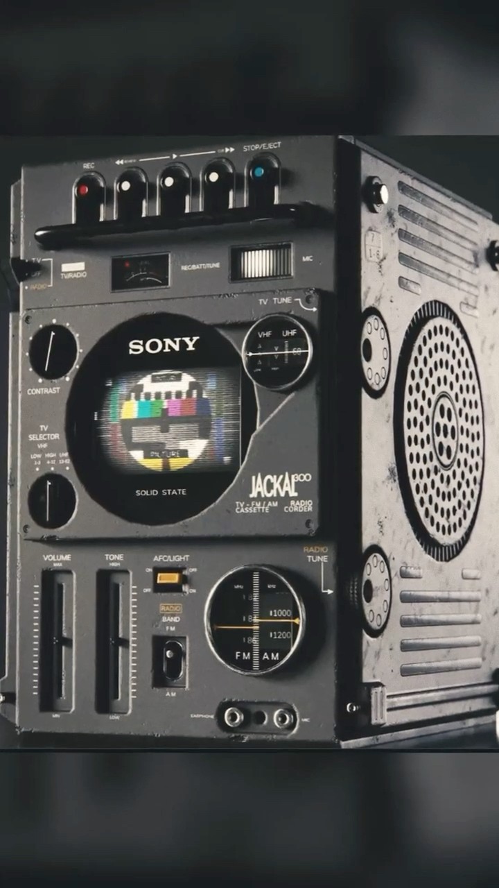 A Toy For Grown-Ups: Sony FX-300 Jackal #av #hifi #vintagetech