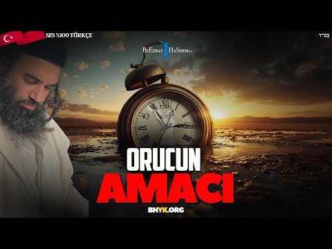 Yahudilikte Oruç Tutma Amacı