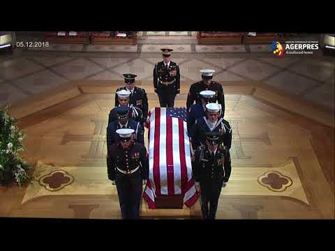 Funeraliile lui George H.W.Bush: America, temporar reconciliată