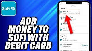 How To Add Money to Sofi with Debit Card - Easy Fix