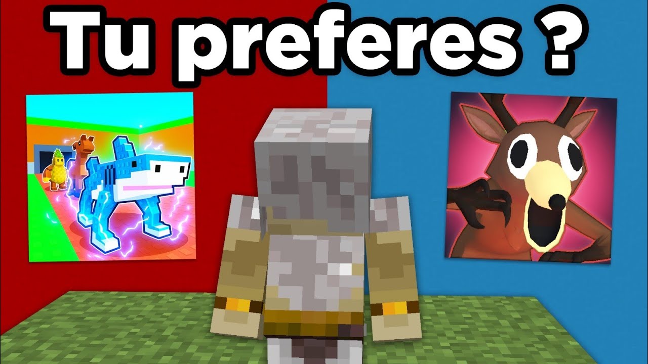 TU PRÉFÈRES ULTIME sur Minecraft ! (Désolé...)
