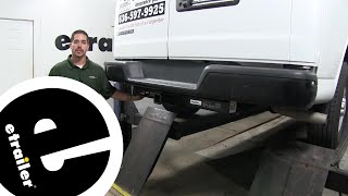 etrailer | Installing the Curt Trailer Hitch Receiver on your 2018 Chevrolet Express Van
